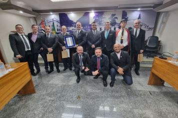 Foto - Dia do Maçom é comemorado na Câmara Municipal