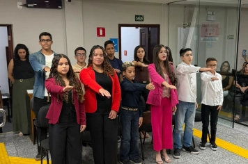 Foto - Posse da Câmara Jovem 2026
