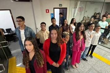 Foto - Posse da Câmara Jovem 2026