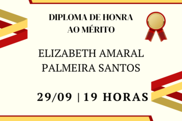 Educadora Elizabeth Amaral Palmeira Santos será homenageada