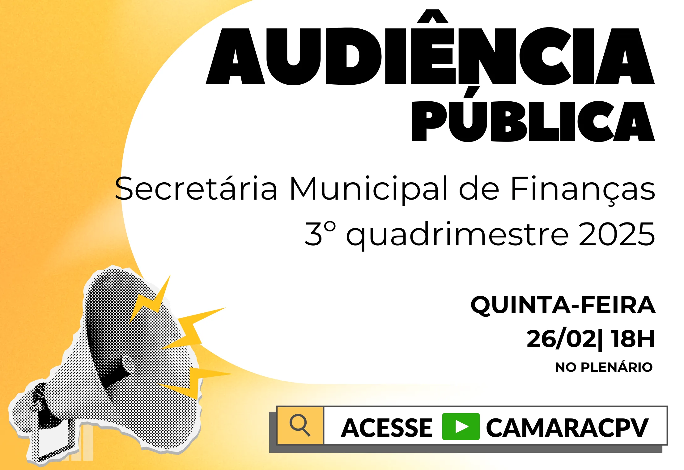 Audiência Pública da Secretaria de Finanças