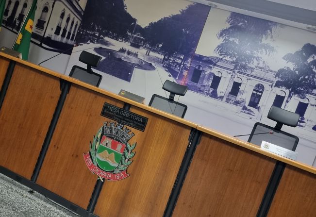 Câmara Municipal de Caçapava entra em recesso parlamentar; gabinetes seguem abertos